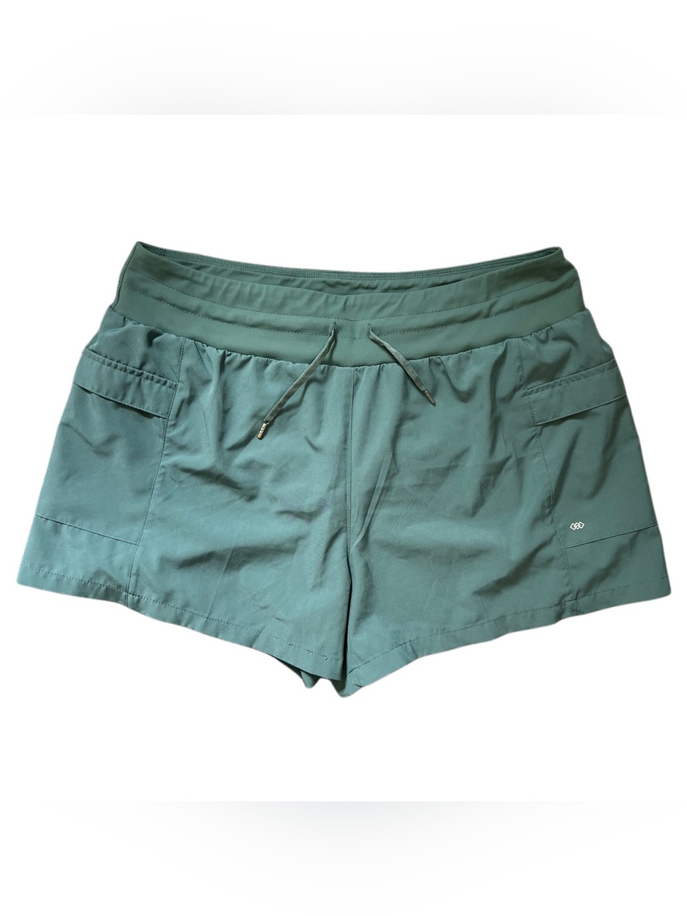 Leg3nd seafoam green athletic shorts